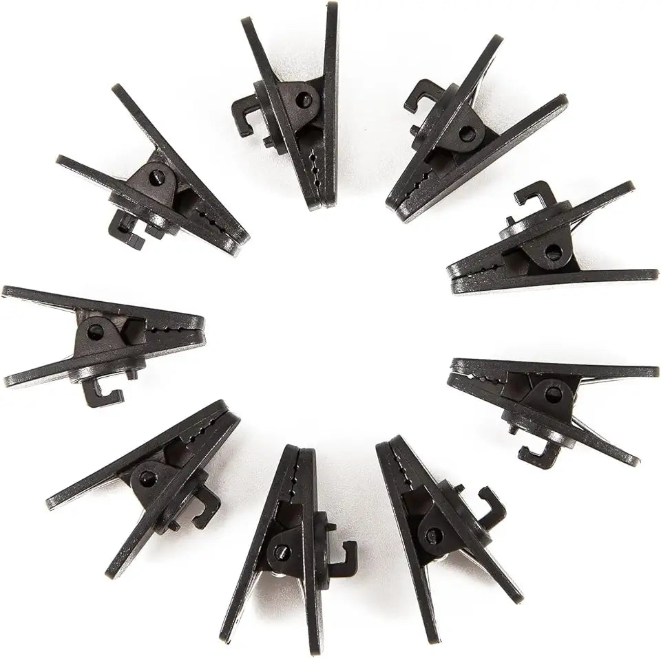 Black Tube Clips, Hose Holder Clip X490154