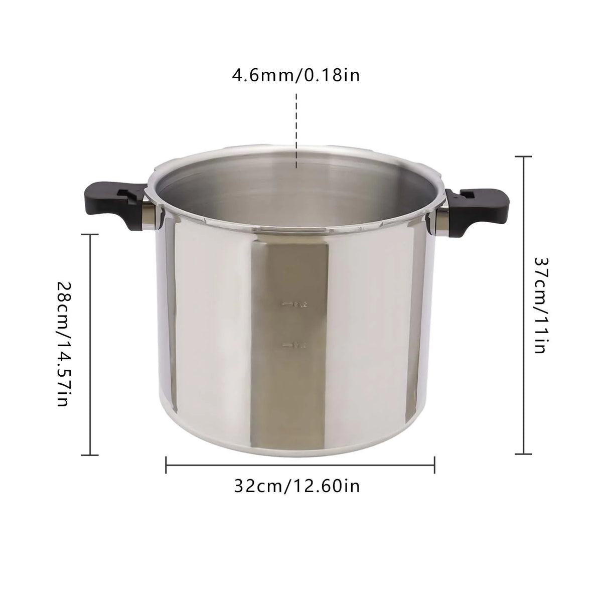 22L/23qt Thickened Explosion-proof Pressure Cooker E282484