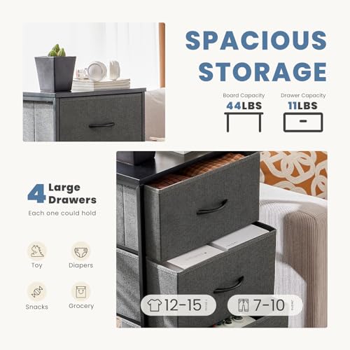 Fabric Storage Tower with 9 Drawers G262