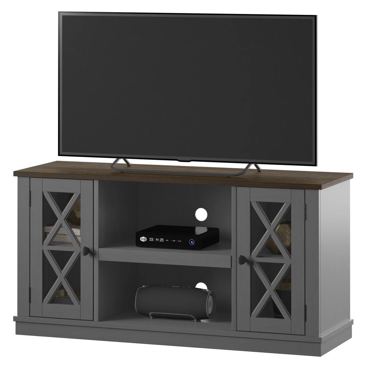 Antique Gray TV Stand U89876