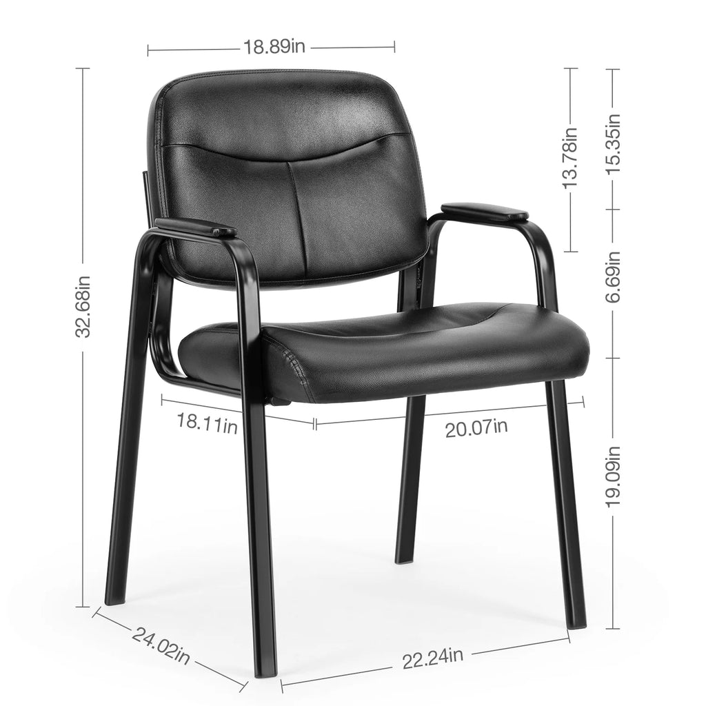 Set of 2 Sturdy Waiting Room Chairs E144946