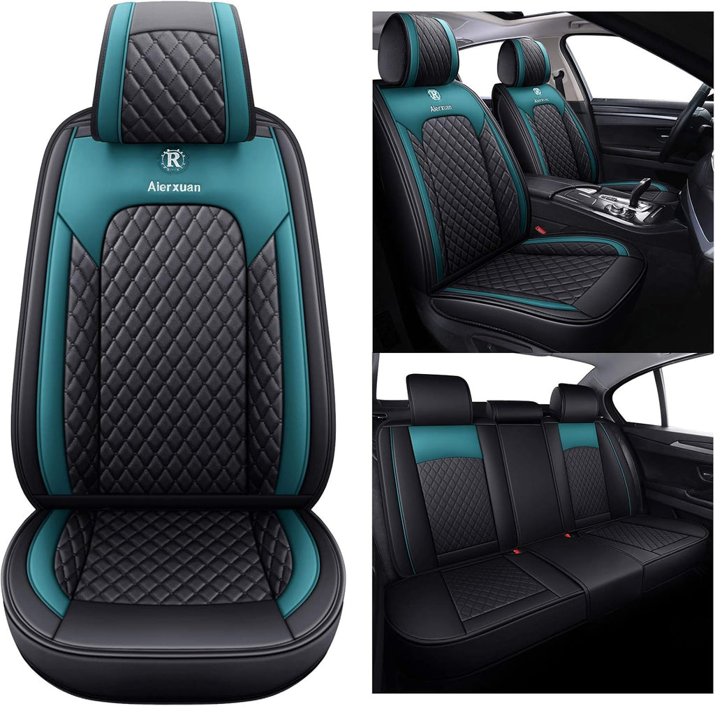 2 PCS Front Leather Waterproof Universal Seat Covers B970981