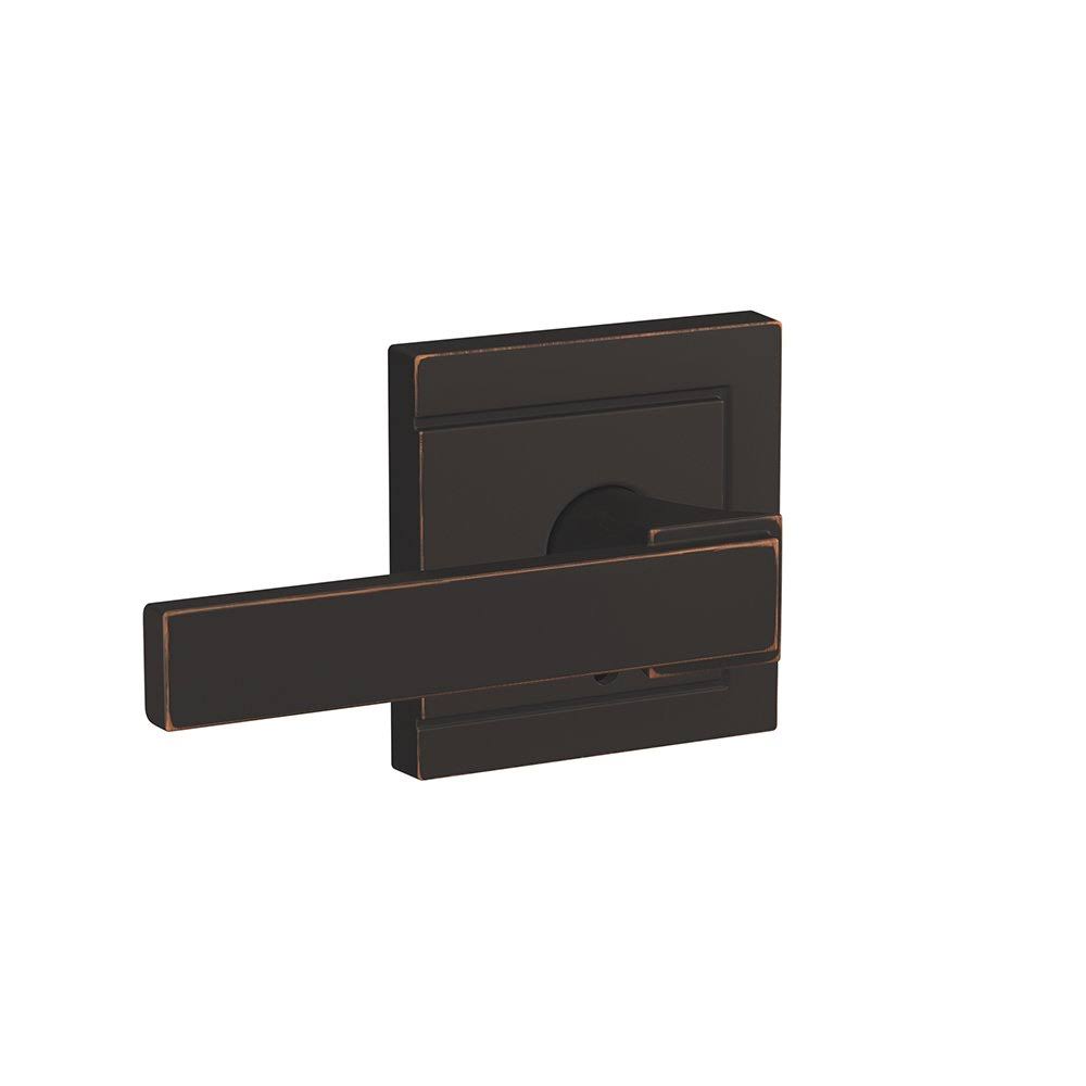 Aged Bronze Finish Passage and Privacy Lock Q1467