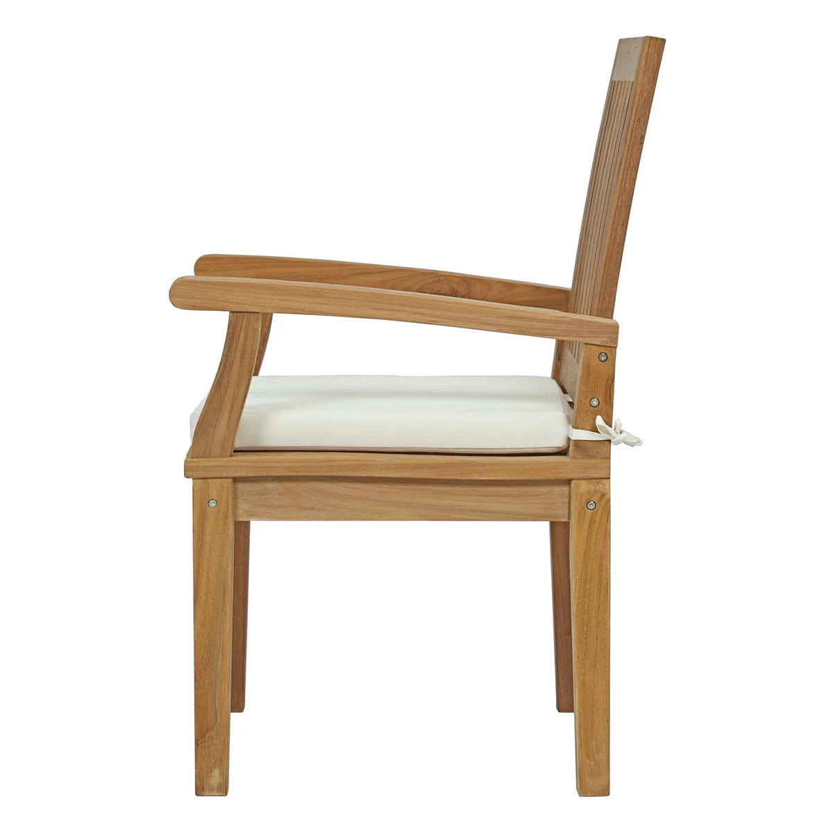 White Wood Dining Chair and Table Set B26294
