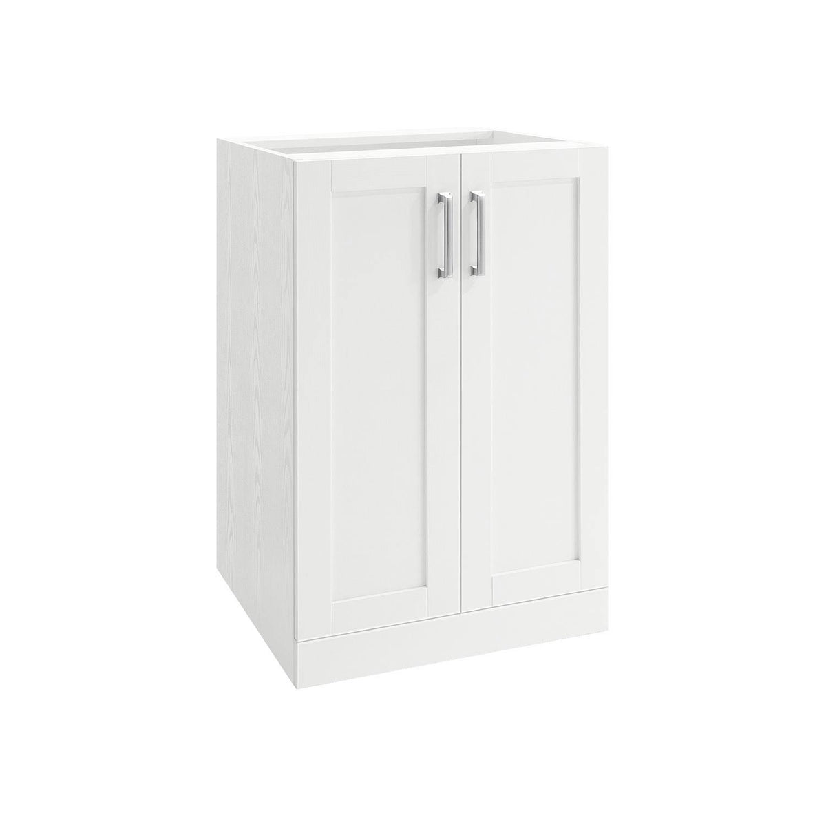 White 2-Door Home Bar Cabinet J758884