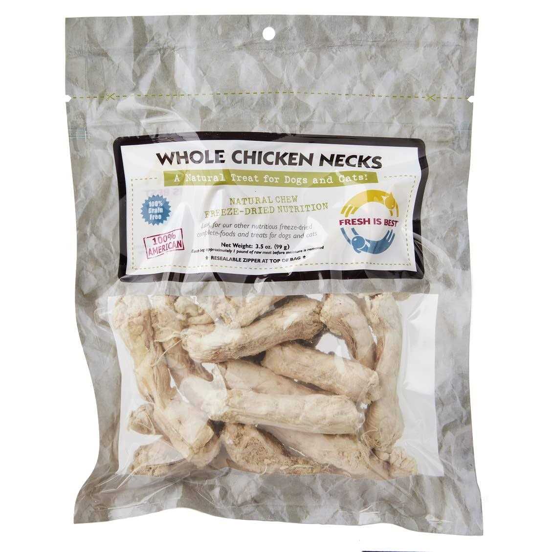 Freeze Dried Whole Chicken Necks M8175