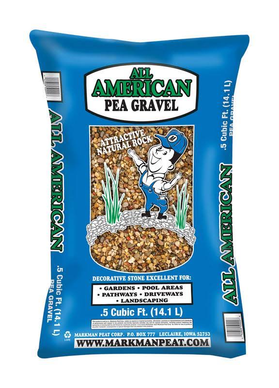 0.5 CuFt Pea Gravel A2468