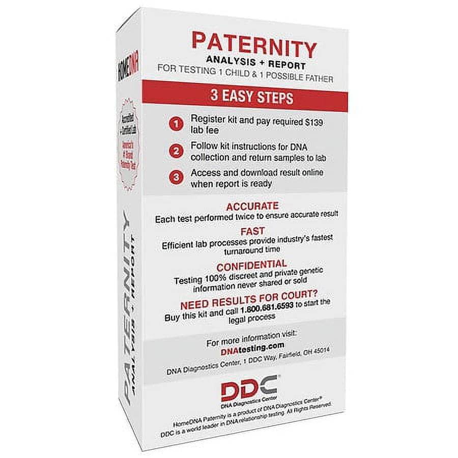DNA Paternity Test Kit J56246