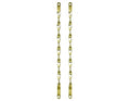 26" Twisted Fork Bars Gold Z8414