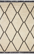 Cream Charcoal Rug 7'9 x 10' I967810