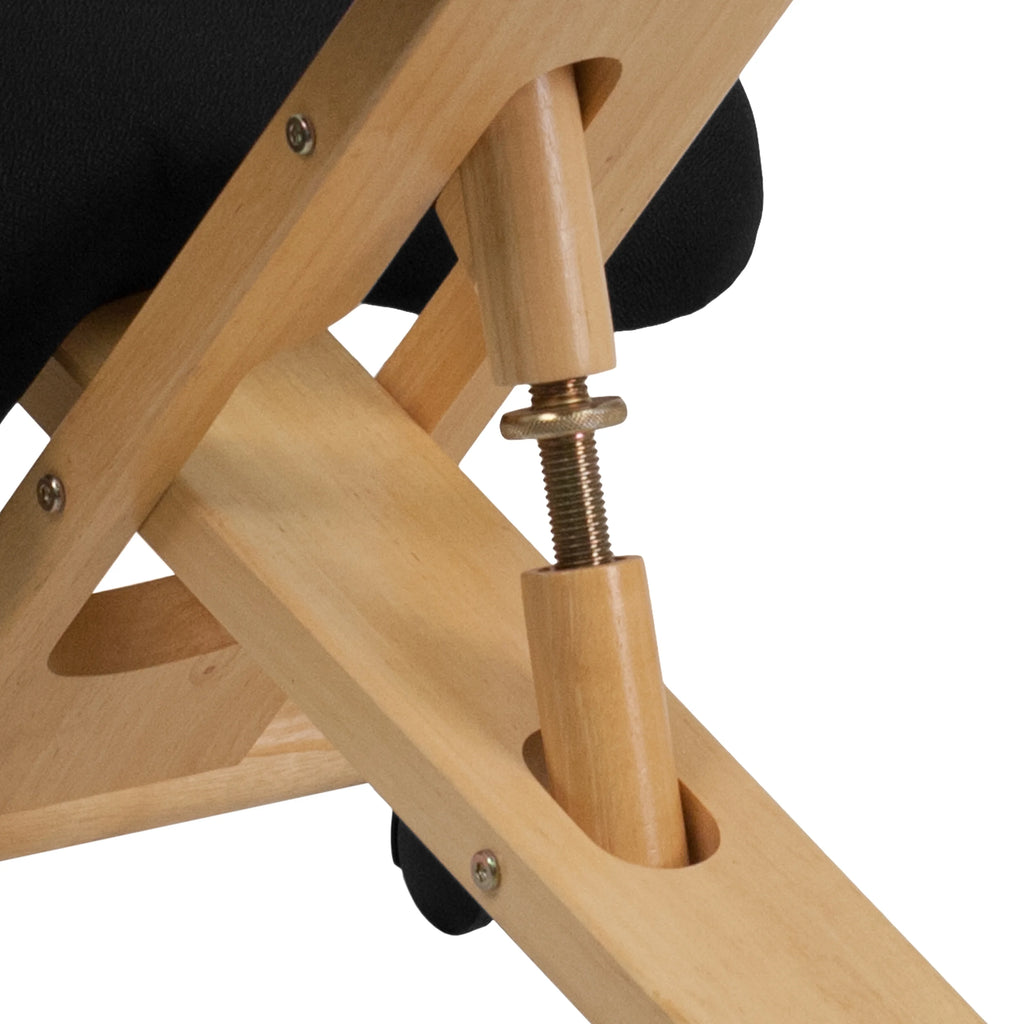 Black Ergonomic Kneeling Office Chair D427188
