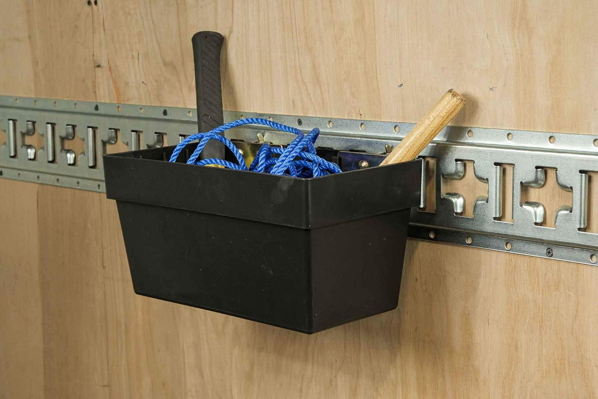 Heavy Duty E-Track Storage Bin Pack of 2 N69954