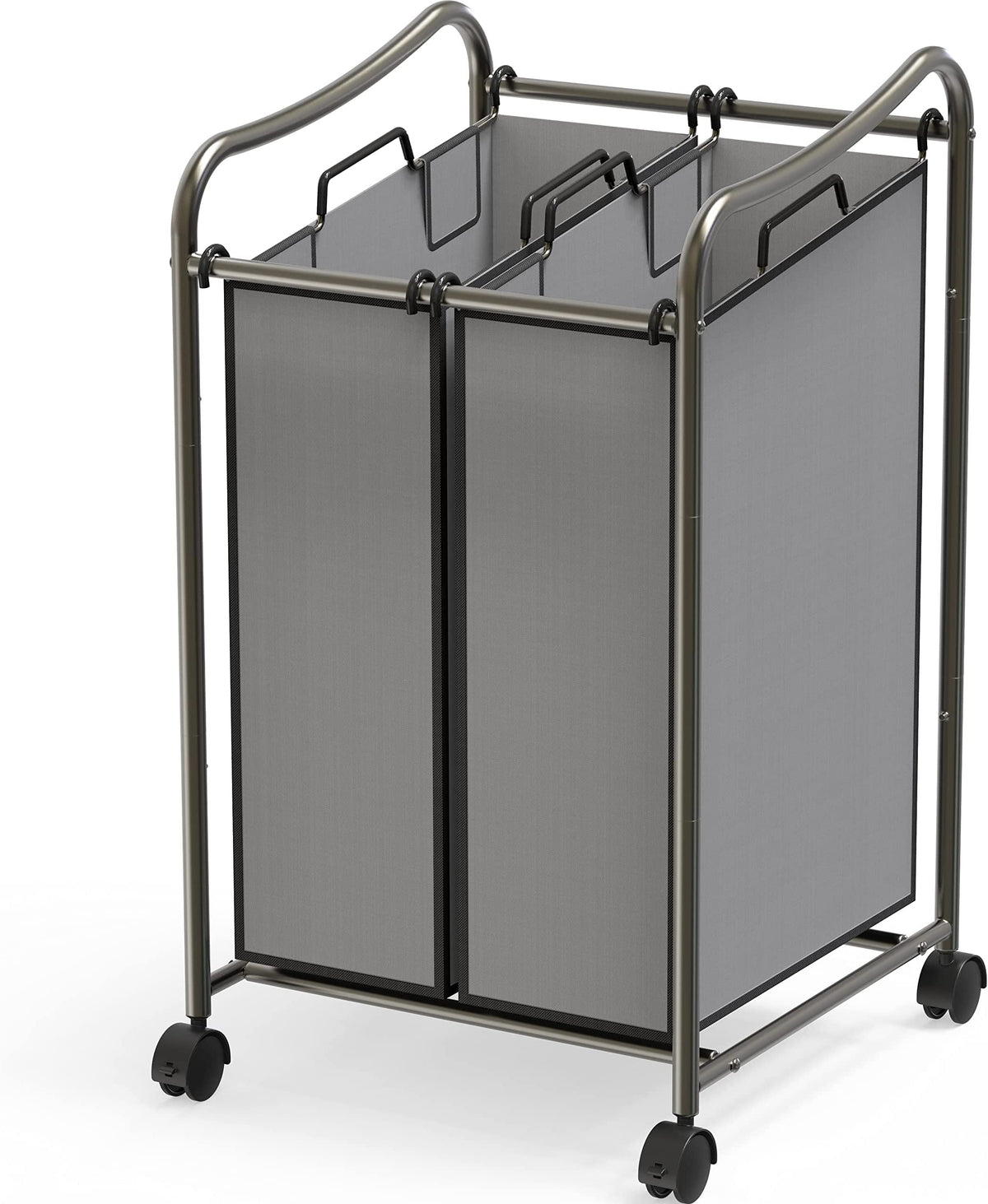 2 Bags Laundry Sorter Dark Grey C882