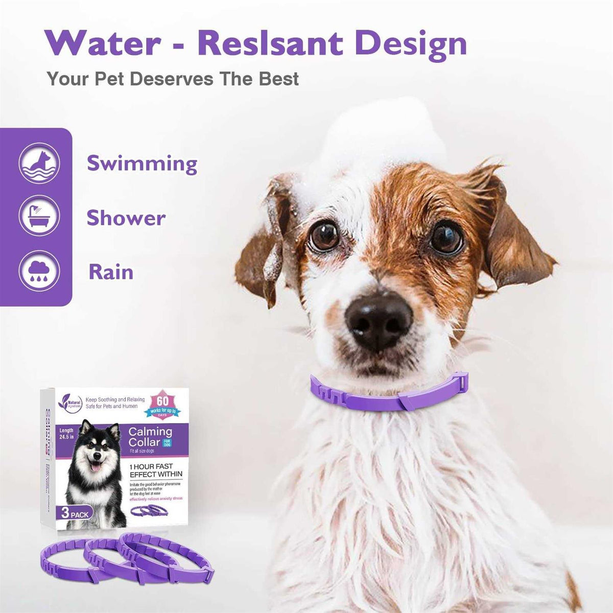 Adjustable Calming Collar 3 Packs N442607