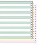 Green Bar Carbon Interleaf Continuous Computer Paper B780005