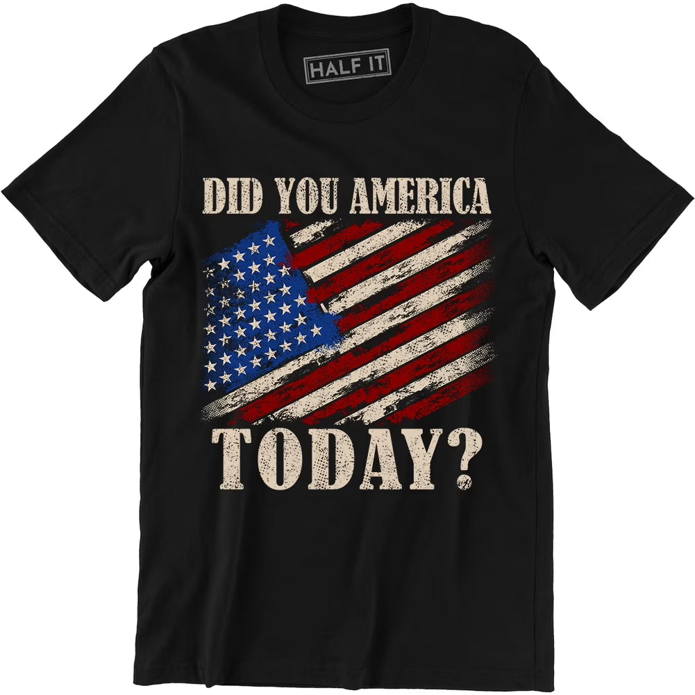 Funny Distressed USA Patriotic T-Shirt J6705