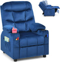 Kids Recliner Chair with Cup Holder A336