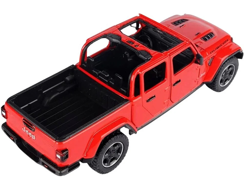 Red Pickup Truck Diecast Model Car Q1191