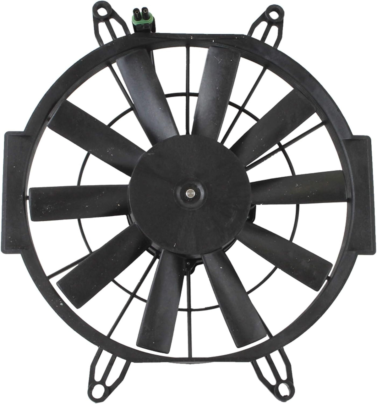 Radiator Cooling Fan Motor Assembly for Polaris ATV Sportsman 400 450 500 HO EFI 2004-2011 W5394