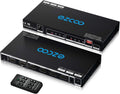 HDMI Matrix 4 In 2 Out 4K 60Hz HDR 10 SPDIF 5.1CH Audio Extractor M604