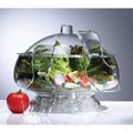 Acrylic Salad Bowl with Dome Lid S670073