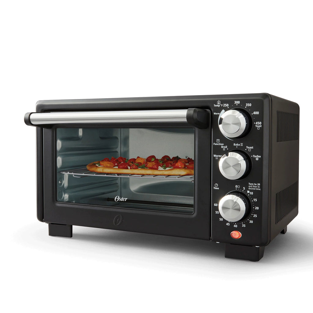 4-Slice Convection Toaster Oven, Matte Black E106320