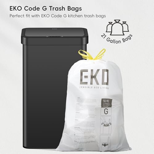 50 Liter Touchless Rectangular Motion Sensor Trash Can P98093