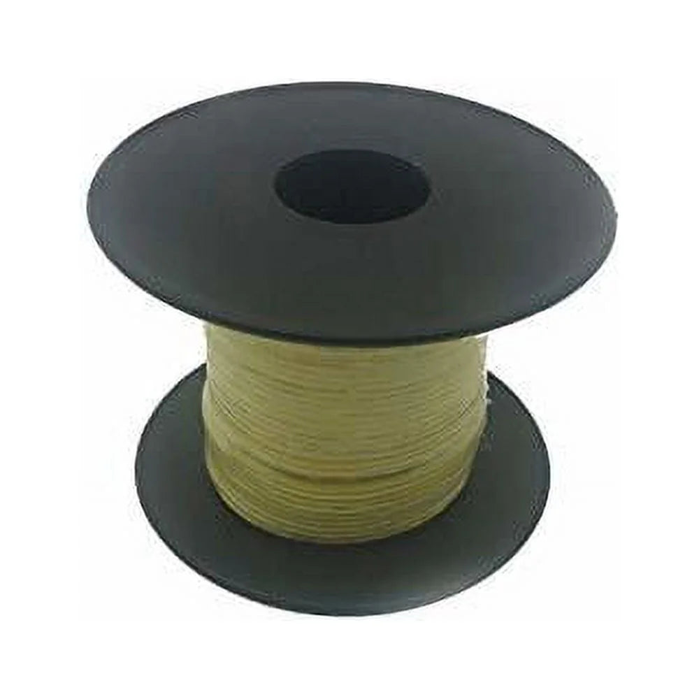 22 AWG Solid Copper Wire with Yellow PVC Insulation H814388