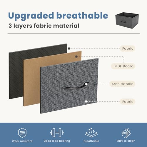 Fabric Storage Tower with 9 Drawers G262