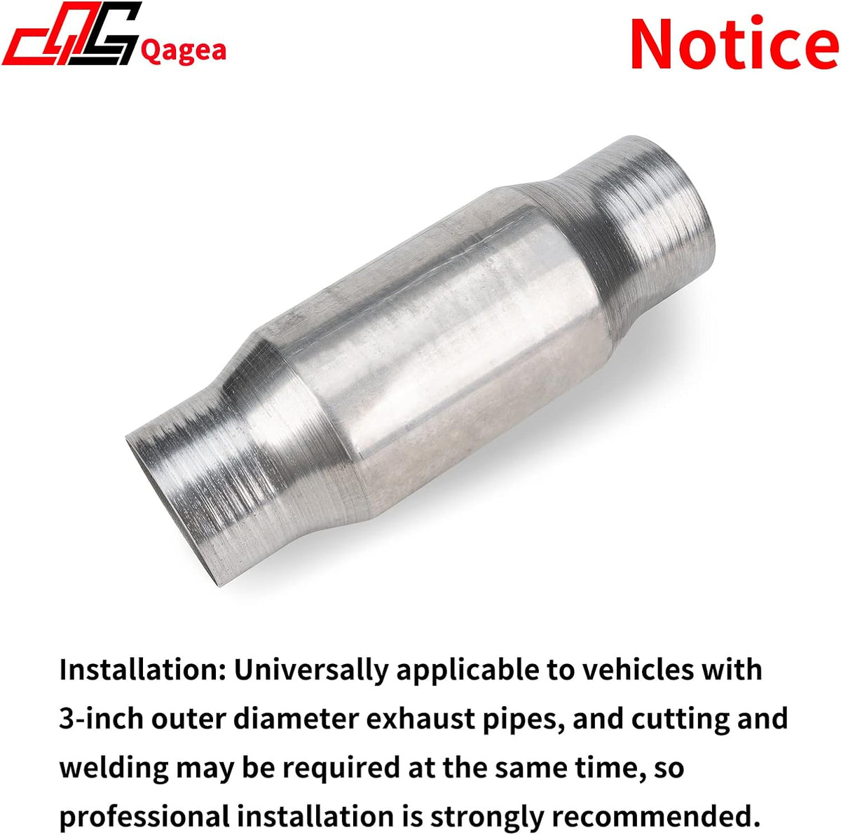 Stainless Steel Catalytic Converter Pack of 2 G496669