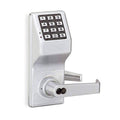 Satin Chrome Cylindrical Digital Lock R40848