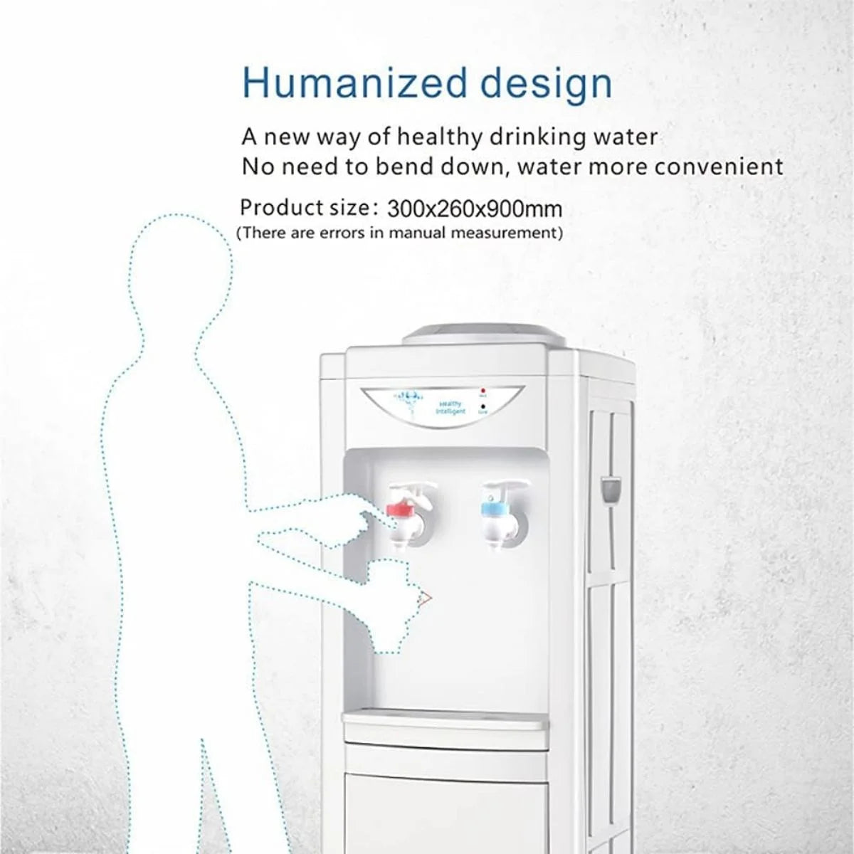 Hot & Cool Top Loading Water Cooler Dispenser with Child Safety Lock M982