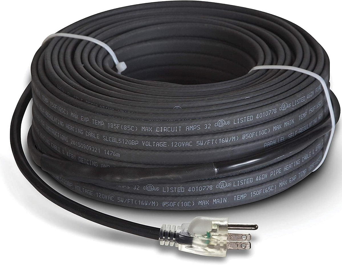 62 Feet Self-Regulating Heat Cable A906
