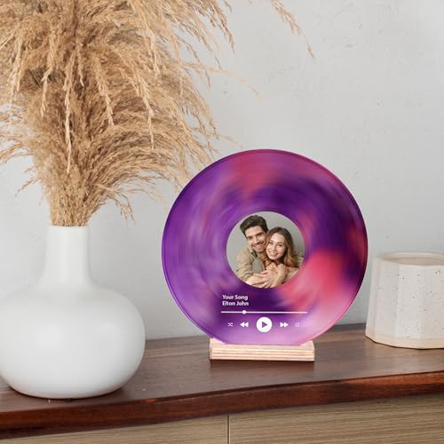 Decorative Vinyl Record with Custom Photo F257