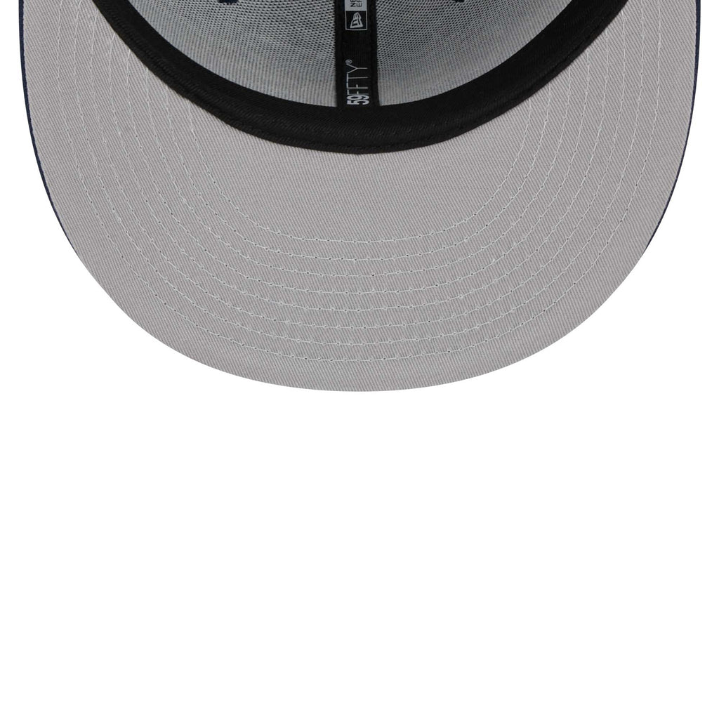 Navy Fitted Hat U913