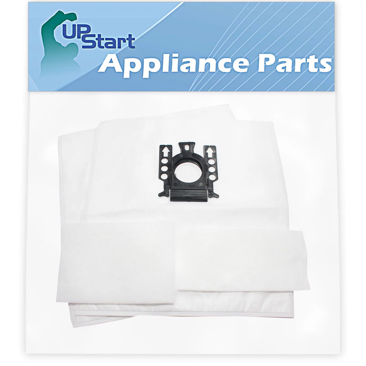 10 Replacement Vacuum Bags with 10 Micro Filters, 5-Pack S209
