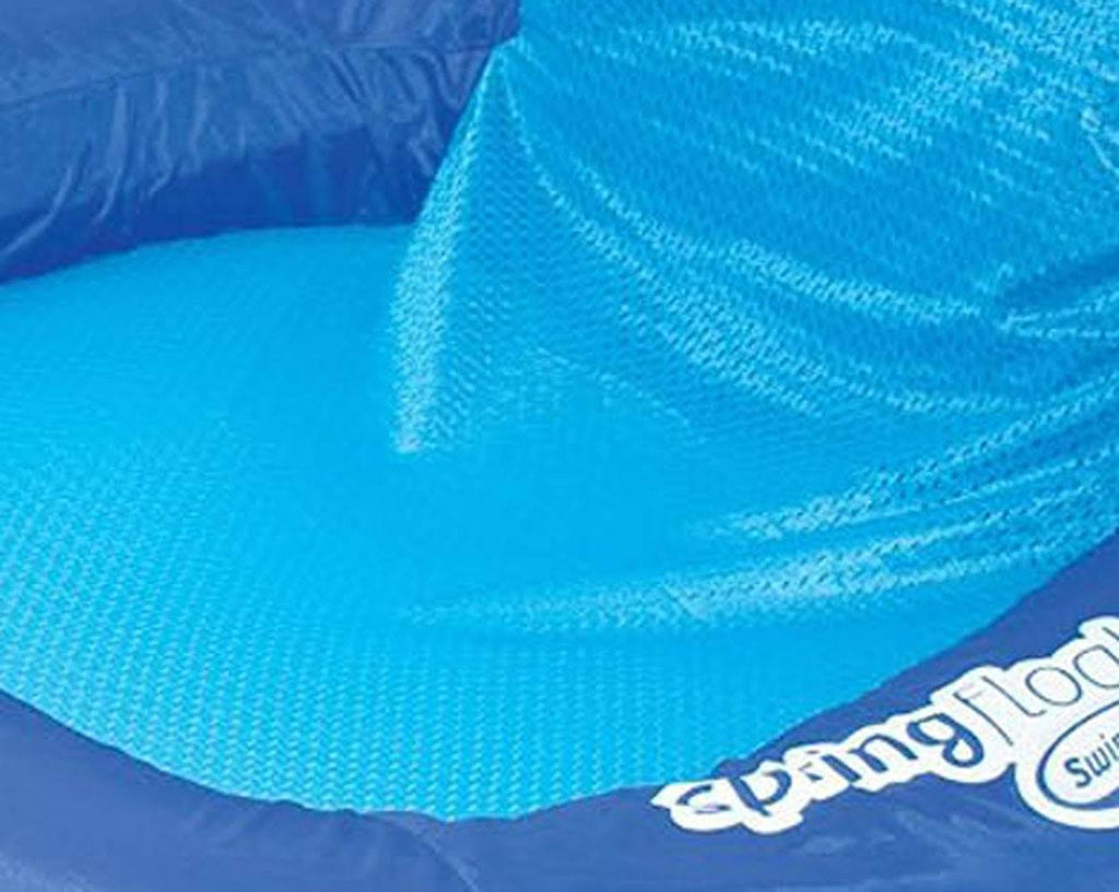 Blue 6 Pack Pool Lounge Chair with Sun Canopy A49846