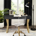 Black & Gold Writing Desk I480461