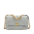 Quilted Lambskin Flap Bag Y9757
