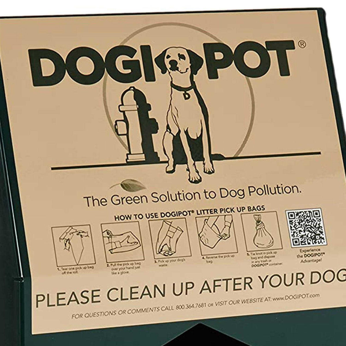 Aluminum Dog Waste Bag Dispenser F486596