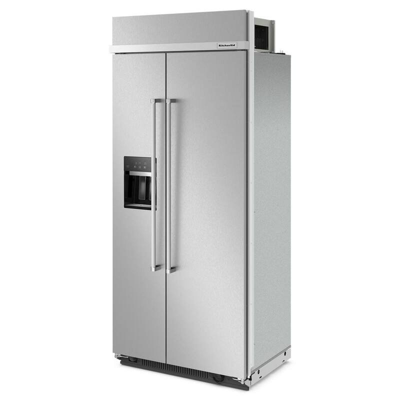 36 in. 20.8 cu. ft. Side-by-Side Refrigerator in Stainless Steel R88965
