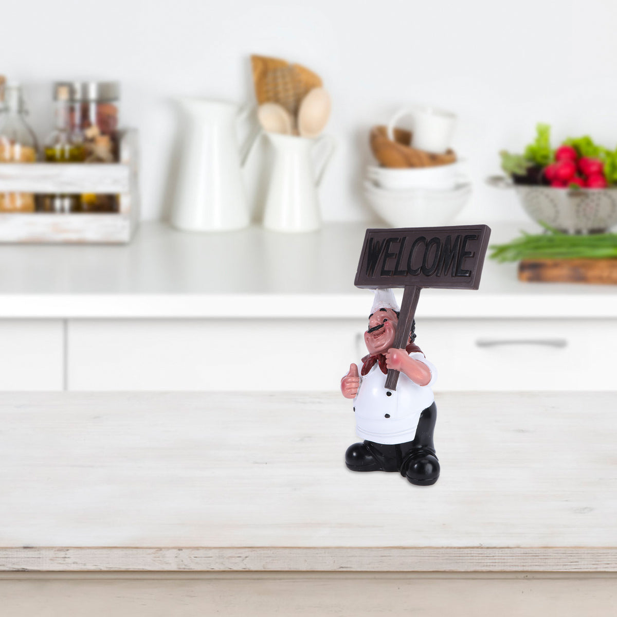 Vintage Resin Chef Figurine Ornament N350712
