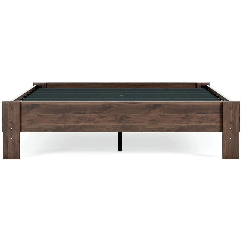 Queen Engineered Wood Platform Bed S8254