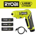 USB Lithium Screwdriver Kit and 2.0 Ah Lithium-ion Rechargeable Batteries D3320