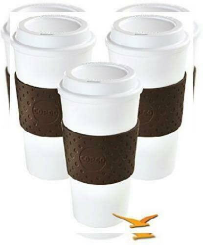 BPA Free Reusable To Go Mug 3-Pack Y1877