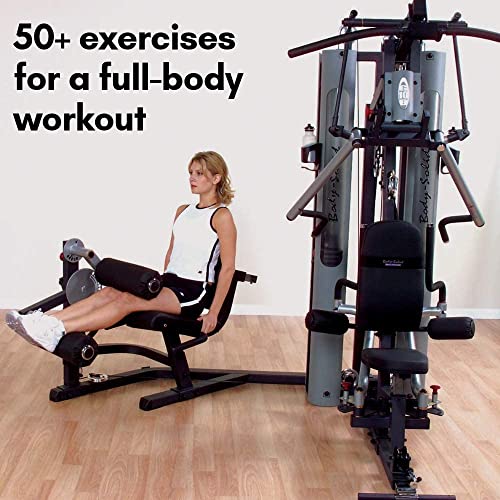 210lbs Multi-Station Gym Machine with Leg and Calf Press Attachment T811