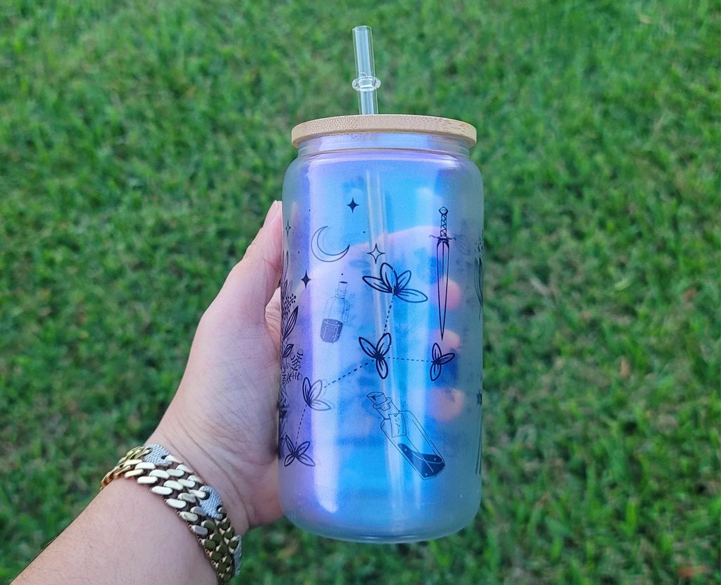 Mushroom Beer Can Glass T690994