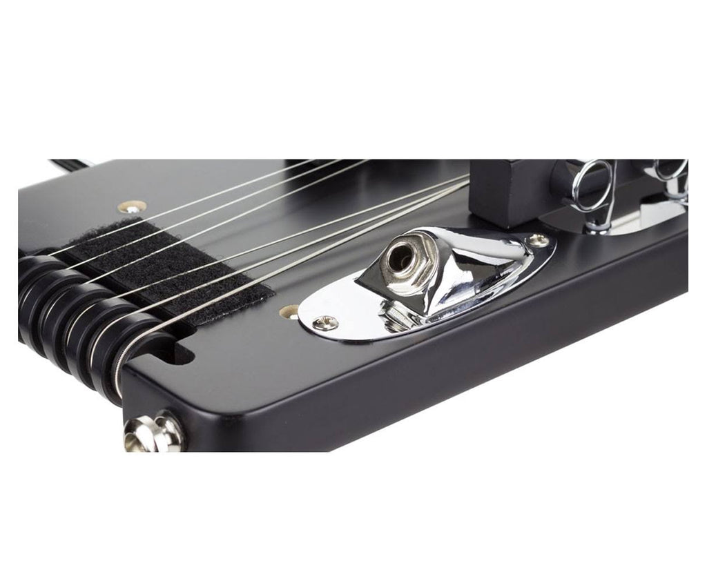 Black Ultra-Light Electric Travel Guitar J312658