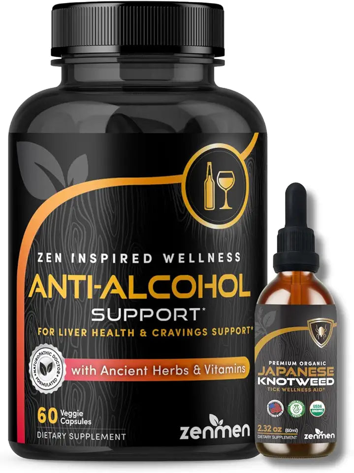 Cravings Management and Japanese Knotweed Tincture Bundle A38013