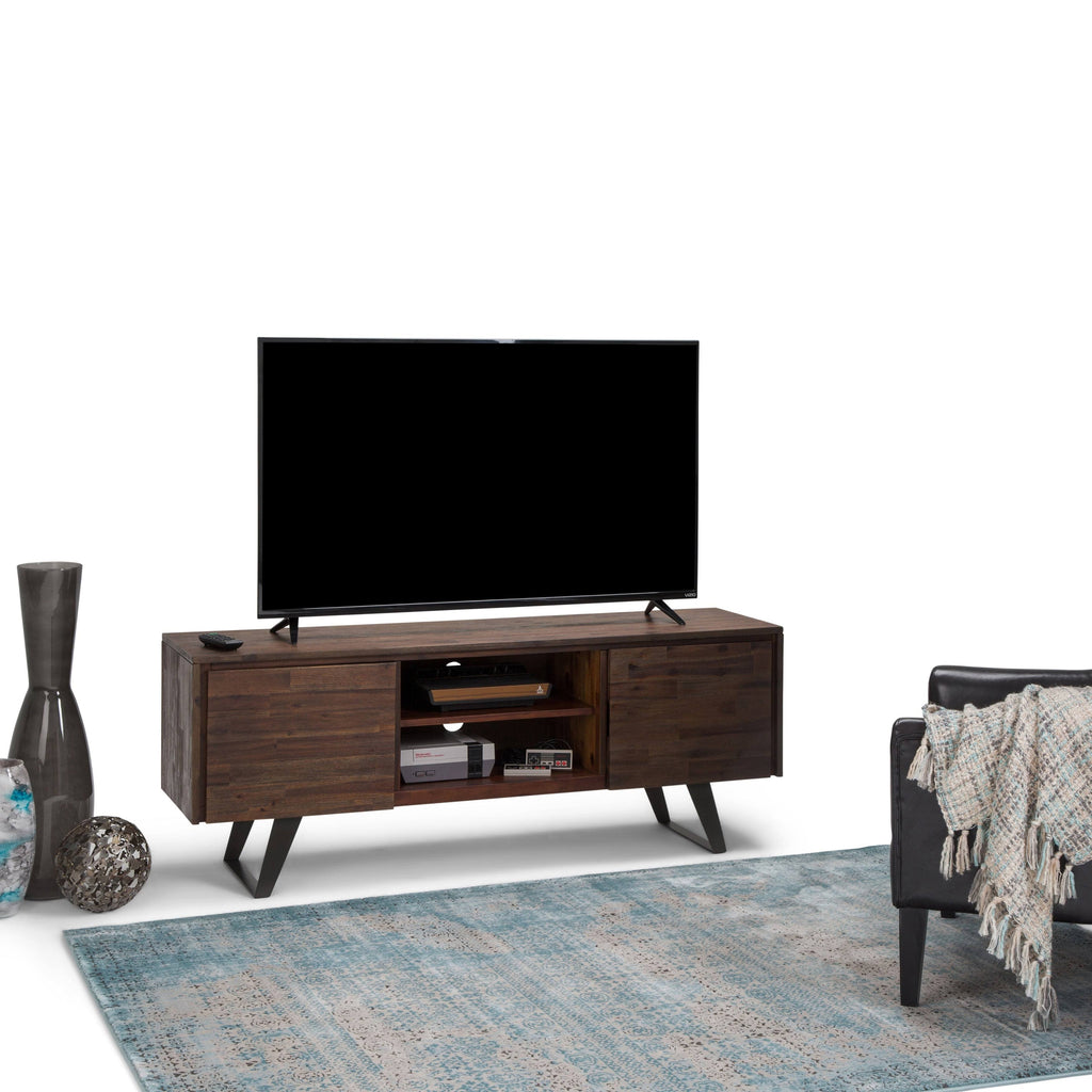 Solid Acacia Wood TV Media Stand Z590